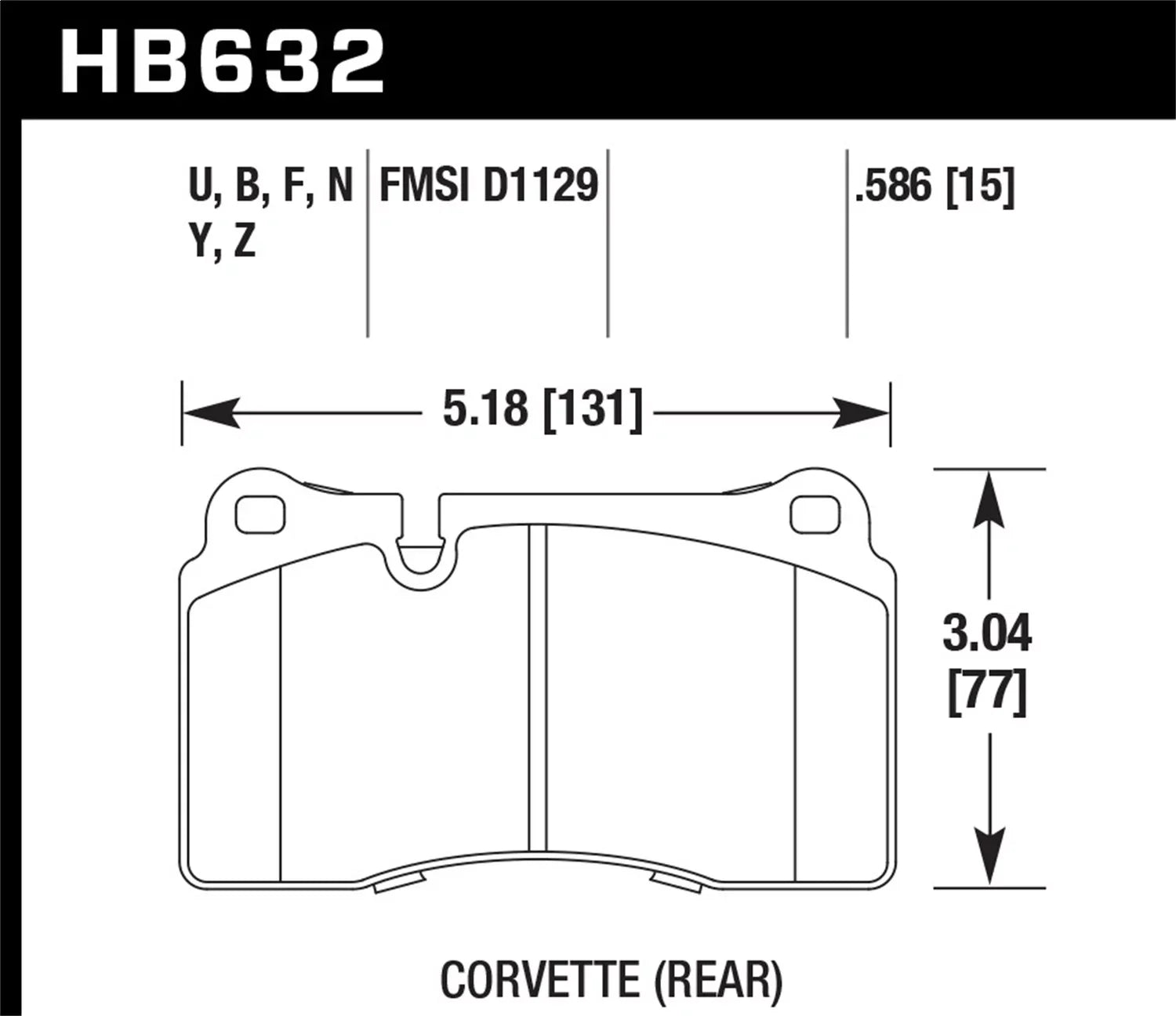 Hawk 2005 Front Street Martin Brake DB9 Pads LTS Aston