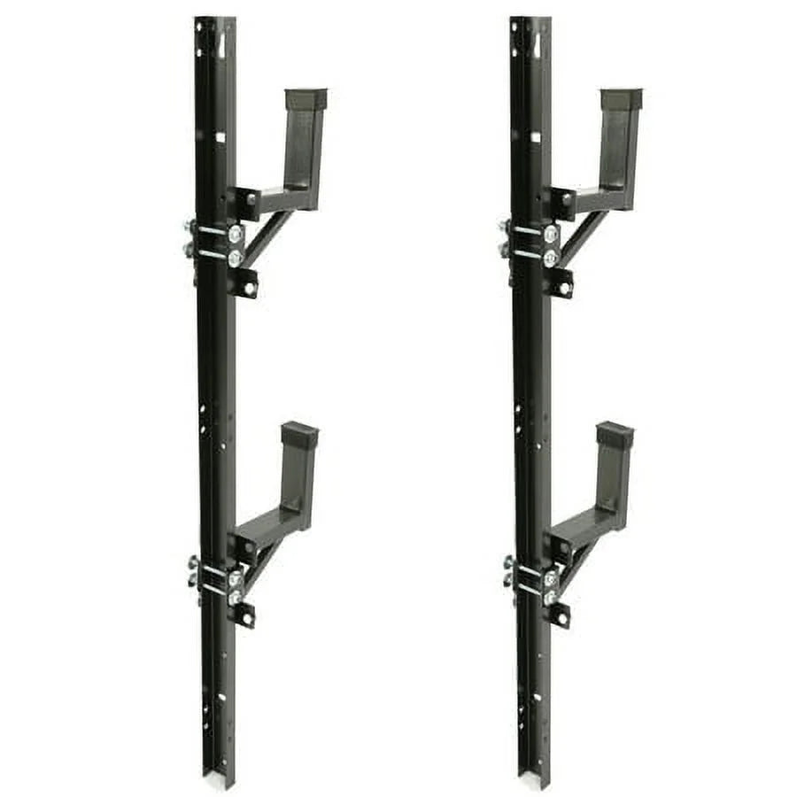 Bars Trailer or Mount Enclosed Wall Out Kojem Cargo Carry 1 Side Ladder 2 Rack Exterior - Universal Adjustable 2 Ladders Trailer for Side