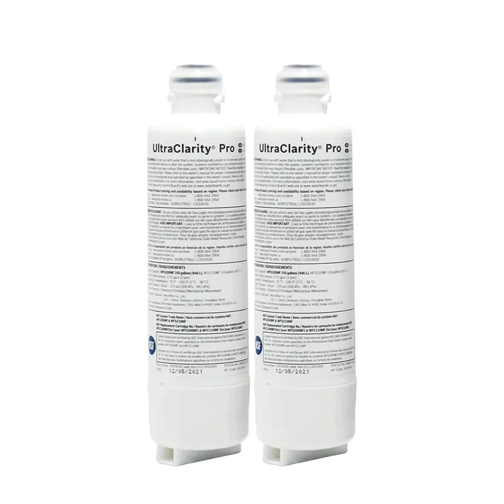 REPLFLTR55, Bosch Pack Filter, 11032531 Pro Replacement/Compatible. BORPLFTR50,BORPLFTR55, Water RA450022, 2 UltraClarity
