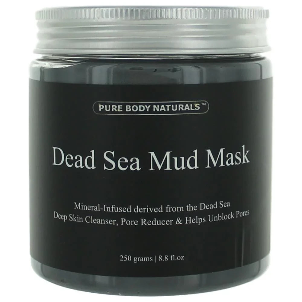 Skin Mask Unisex Naturals, Body Sea Mud 8.8oz Dead for Pure by Cleanser