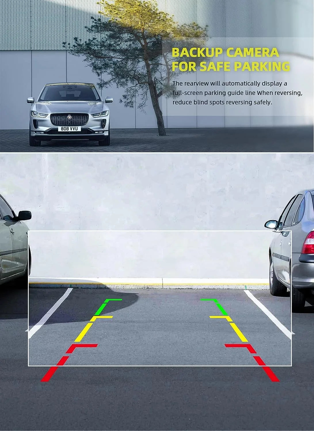 GPS Inside Night Front Vision,170° Camera Lock, 2K+1080P+2K Monitor Speed WDR, Wide Angle, IR Camera Parking 4K and Channel 3 TOGUARD Rear Dash Emergency Car