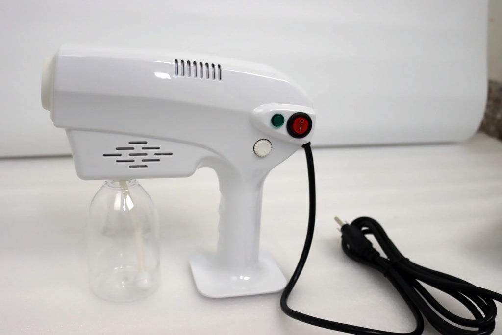 1200W Disinfection Steam Disinfectant Sprayer Gun Light Nano Fogger Smart Blue Atomizing Sprayer