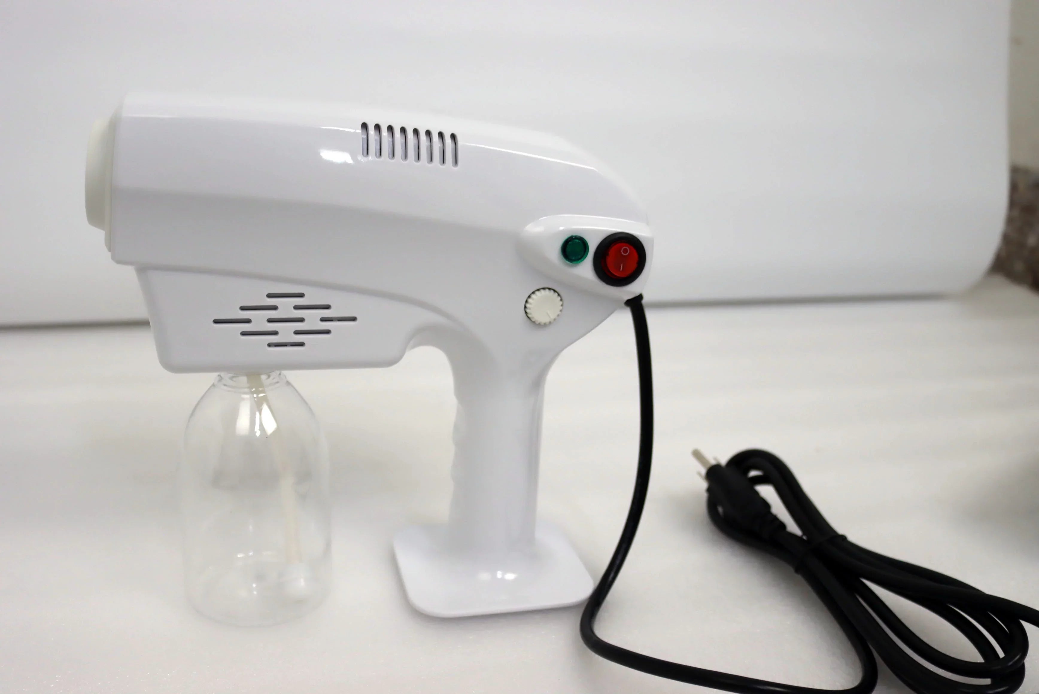 1200W Disinfection Steam Disinfectant Sprayer Gun Light Nano Fogger Smart Blue Atomizing Sprayer