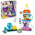 and Set, Fine Building Toy Space Educational 3 Learning Ship 3-Year-Olds Preschool Rocket in Shuttle and 10422 Up, Develops LEGO Motor Space 1 Kids’ DUPLO Skills, Kids for Discovery Adventure