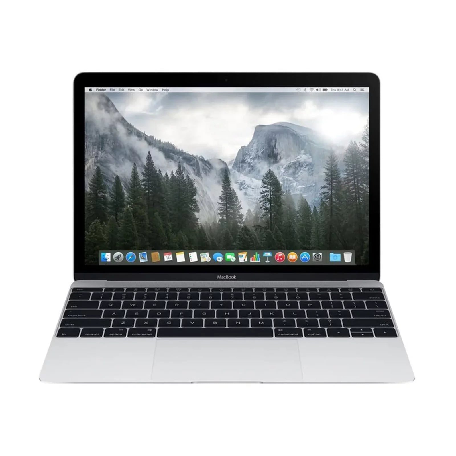 with Apple Used 8GB 12" Display (Scratches) 256 Laptop GB MacBook (Silver, SSD) Retina RAM,