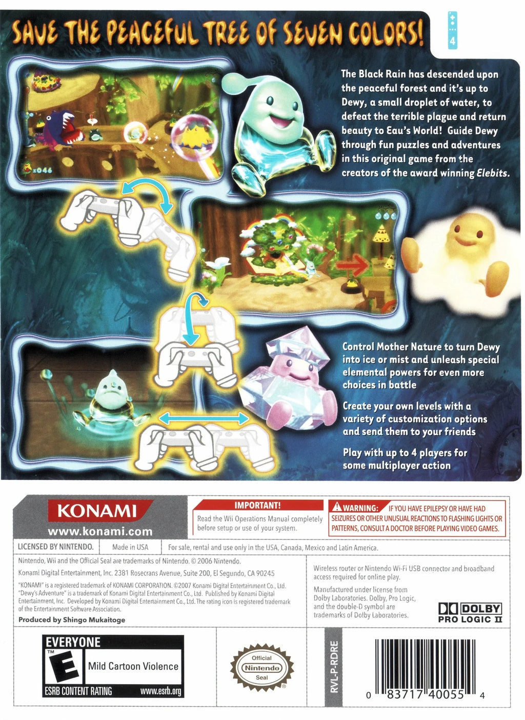 Adventure (Wii) Dewey's