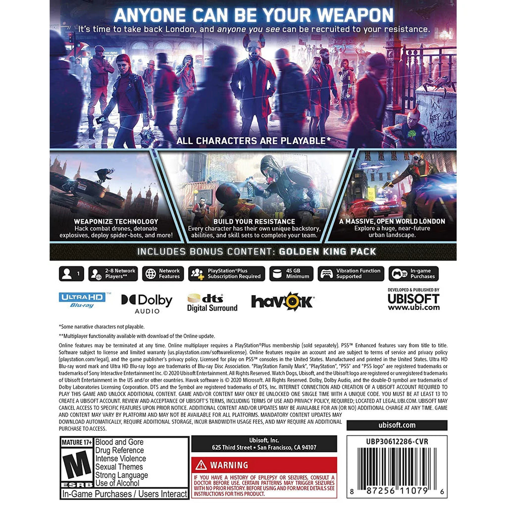 '- and Games Two Demons Dogs: Souls Legion For Watch PS5