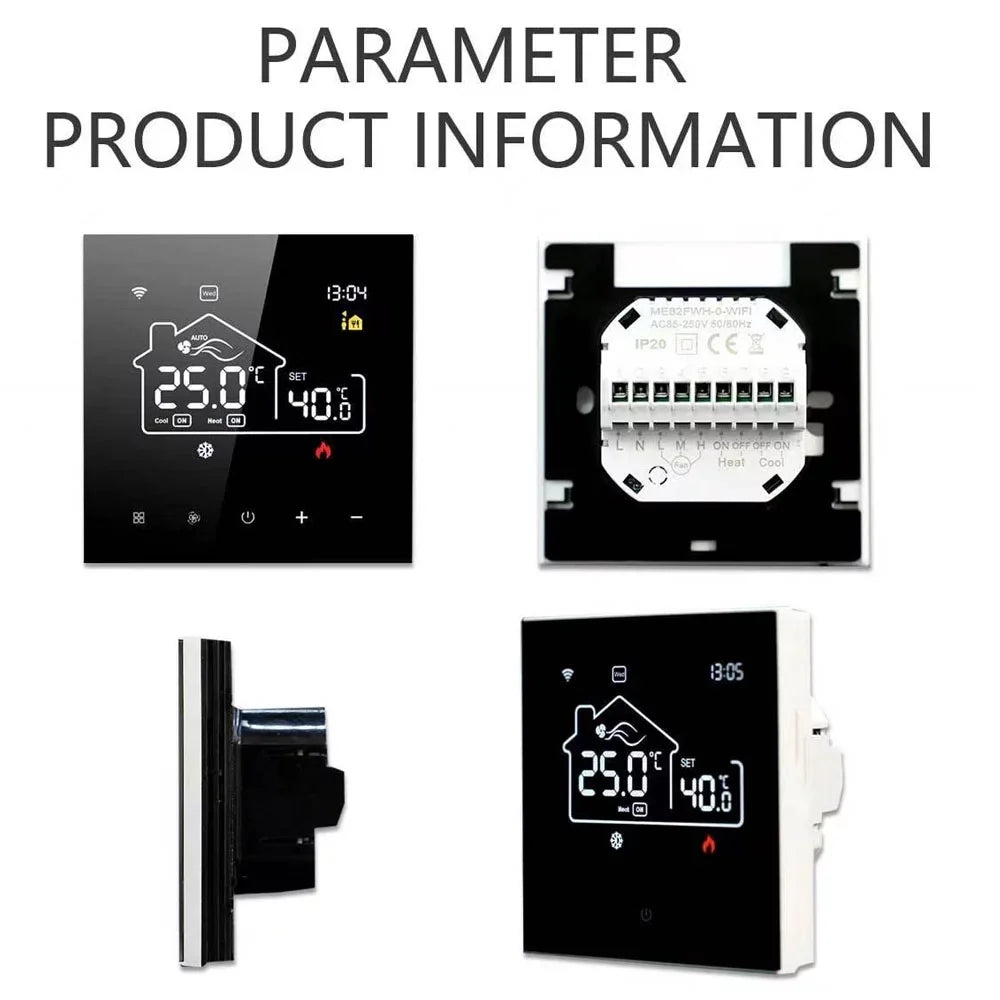 Display Floor Indoor for WiFi Docooler Air Central Conditioning Mobile App Heating Digital Control Thermostat