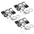 GSX GS SP SPI For SEA-DOO GSI Rebuild HX Repair Carburetor Carb Kit Jet SPX 3PCS