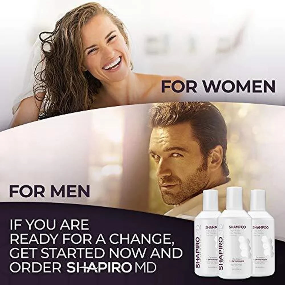 Vegan ounce Shapiro DHT MD Hair Month) Loss Formula 8 Fighting Shampoo, (1 for Thinning Hair,
