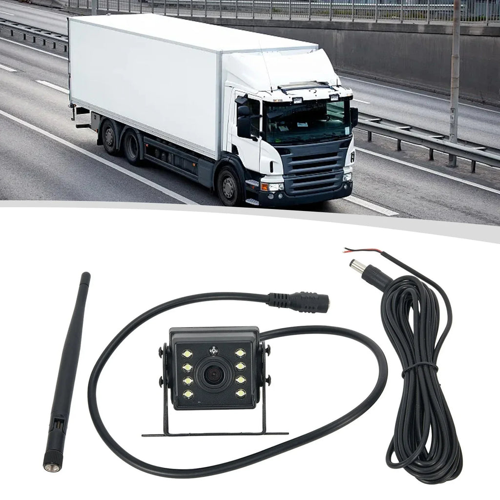 Truck Camper Reversing Rear WIFI Camera View Bus Trailer Wireless shockproof RV