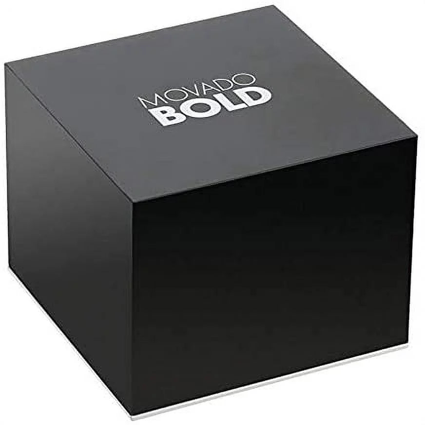 Men's Bold Watch Gold Movado 3600861 Verso Dial Quartz