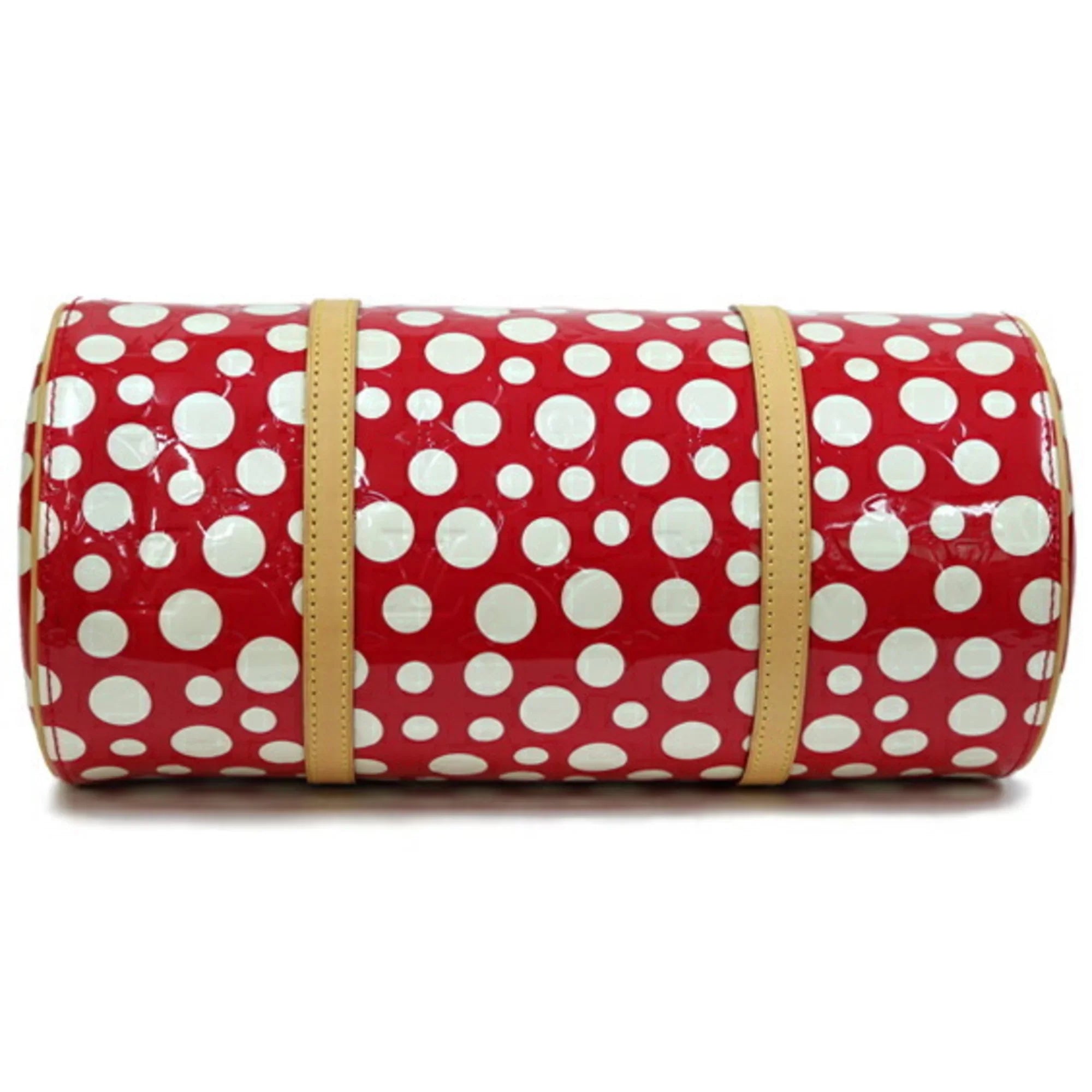30 Infinity Shoulder Bag Pre-Owned Kusama Dot VUITTON (Good) LOUIS Ladies Papillon M91425 Yayoi Verni