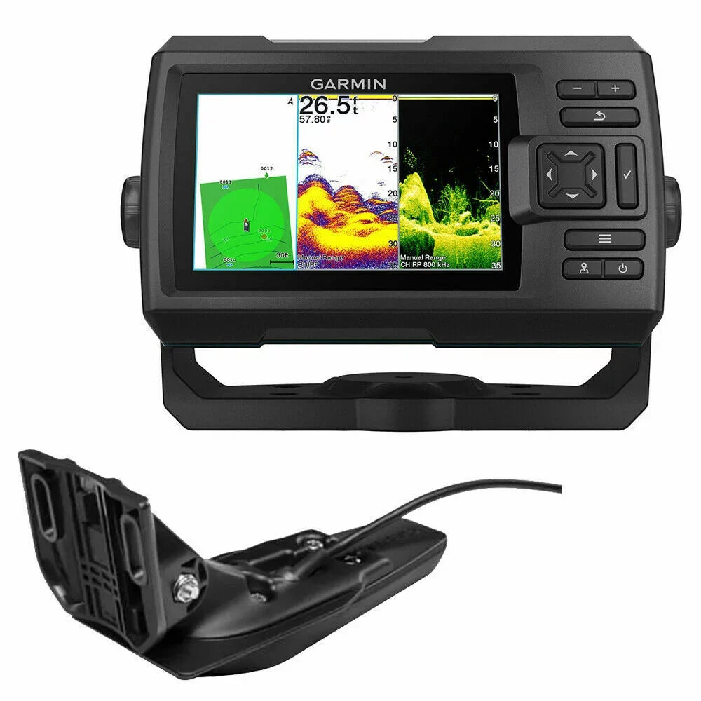 Vivid 010-02551-00 with Protective STRIKER Garmin 5cv Marine Cover Fishfinder