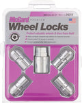 X - Locks Size) Set Wheel Cone (M14 4 Seat Thread 24215 Chrome 1.5 of