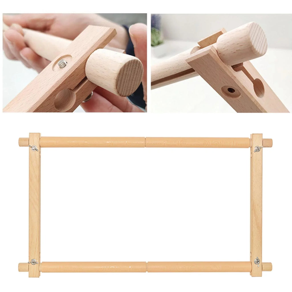 Tapestry Quilting Embroidery 1X Stitch Holder Cross Hoop Frame Scroll