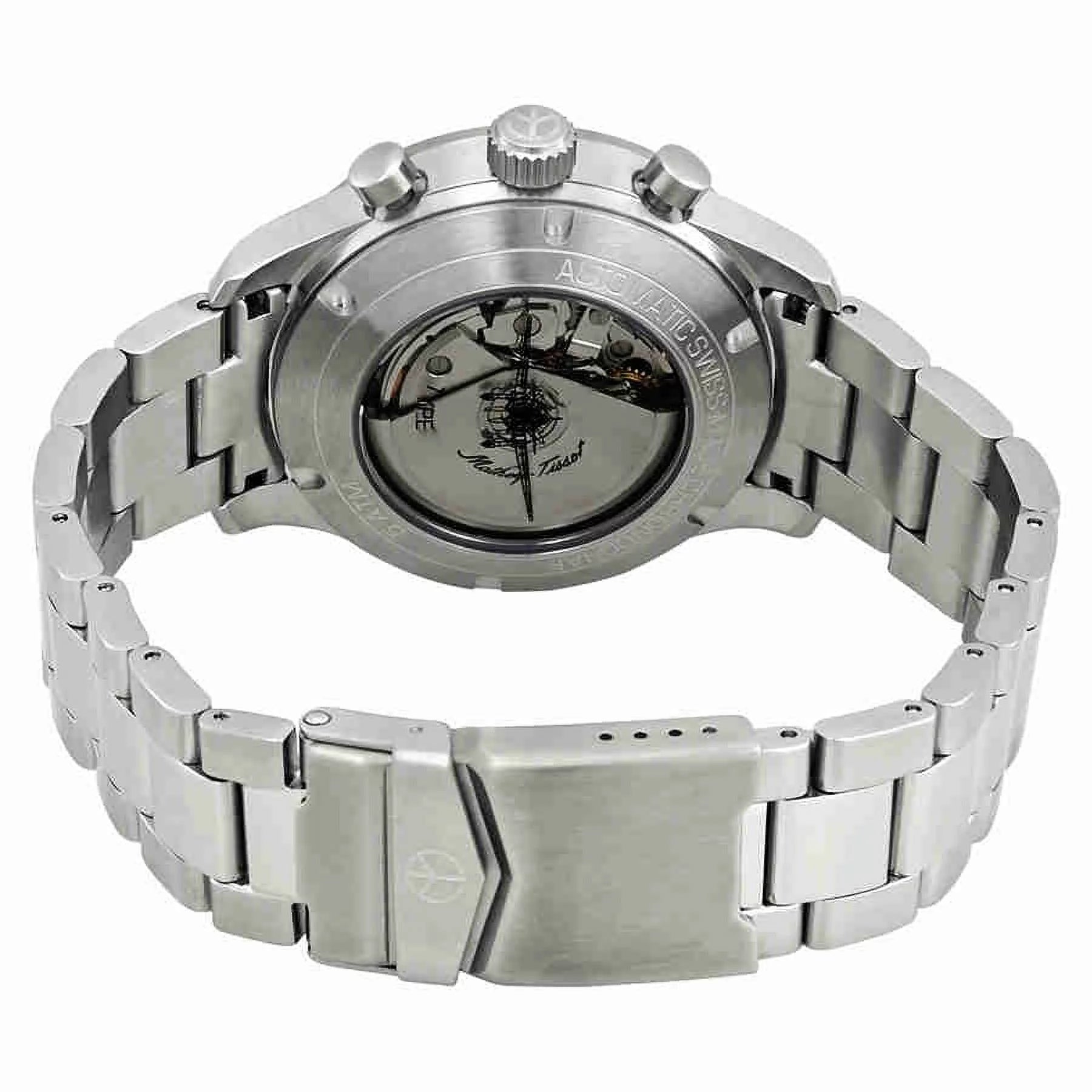 Chrono Automatic Men's Mathey-Tissot Black Type Chronograph 21 Dial Watch H1821CHATNO