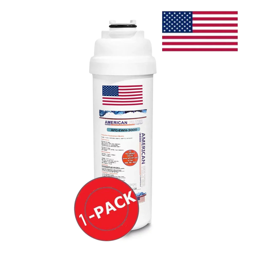 Elkay® - Water AFC-EWH-3000 # Filters Compatible with , Pack , - in AFC 1 Brand , Model LZSTLDDWSVRSK U.S.A. Made