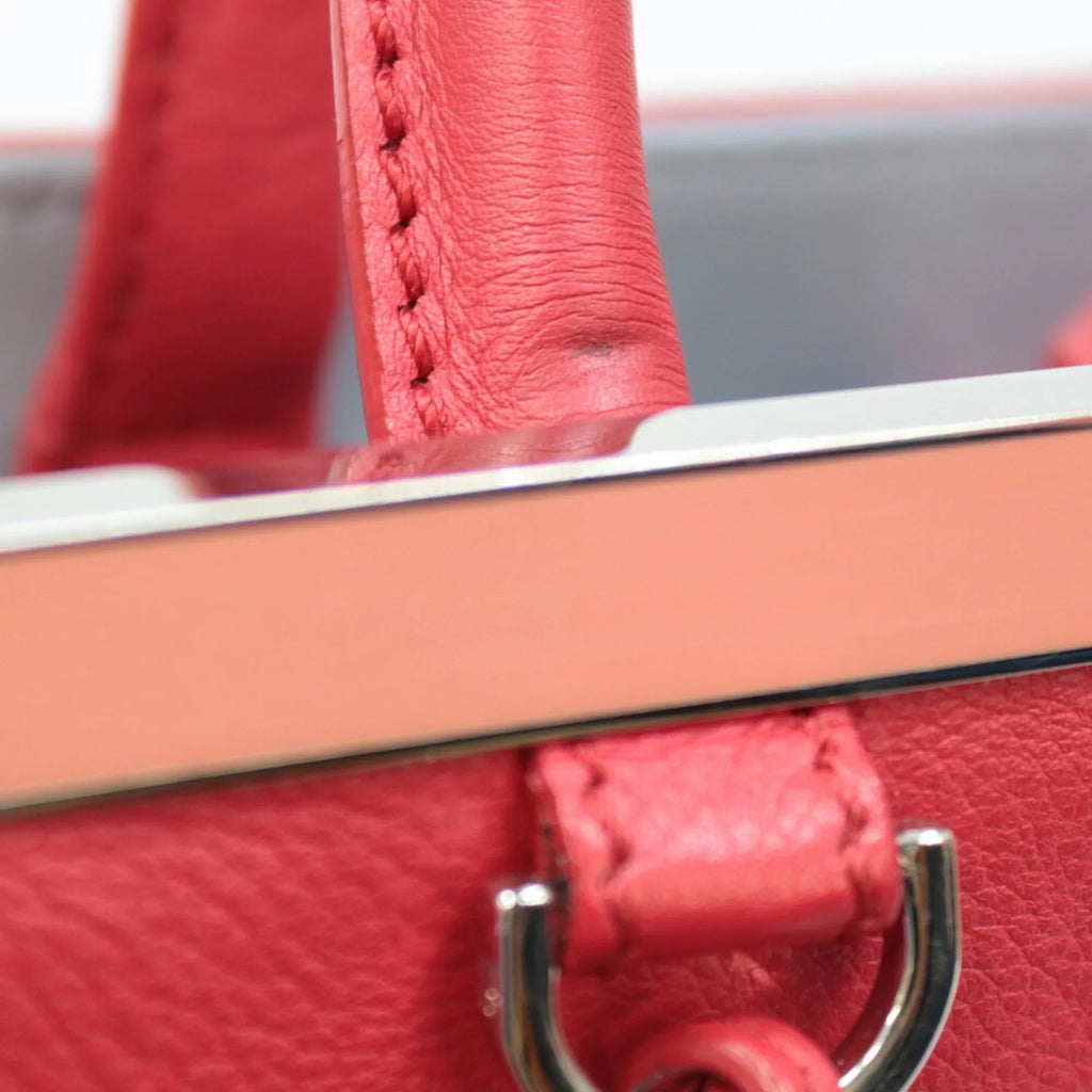 Bag Handbag Pre-Owned Red Toujour (Fair) FENDI Ladies Shoulder