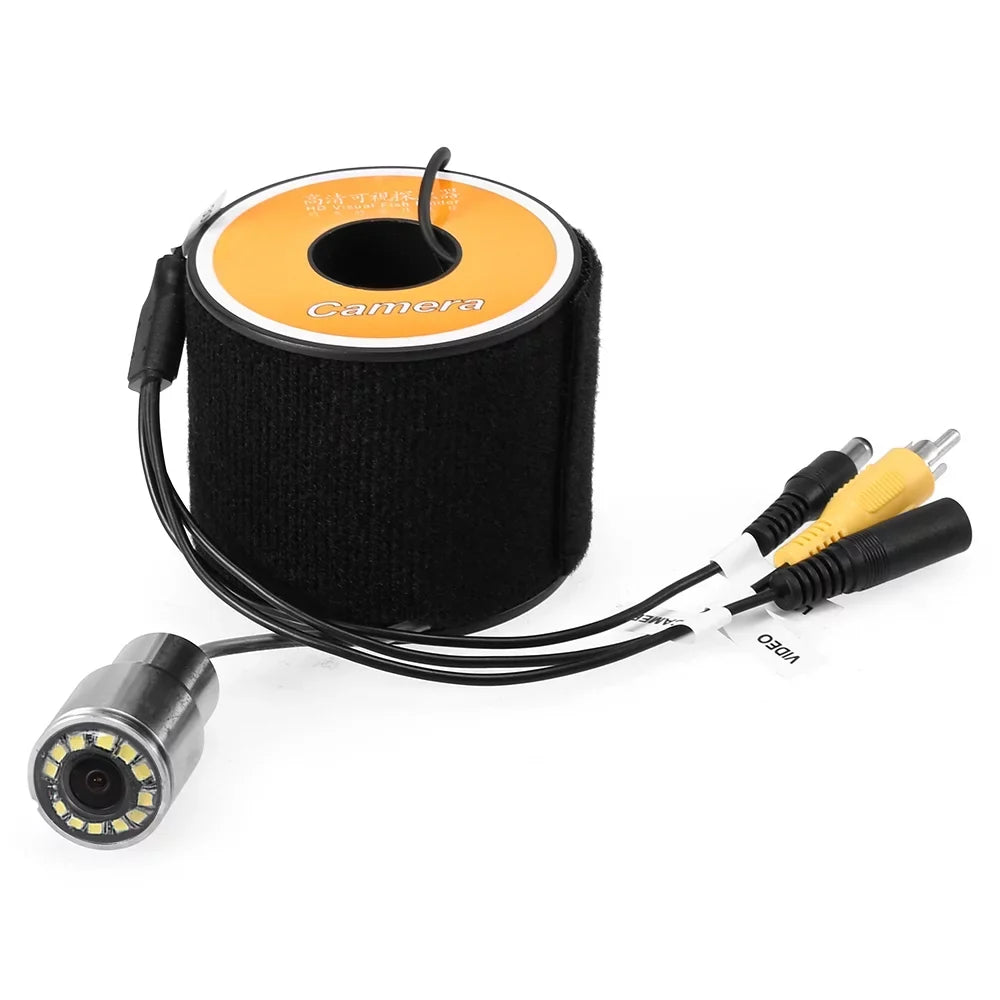 Fishing moobody 1200TVL Night with 15m/30m/50m Cable, Underwater Vision LEDs Camera Viewer, 12