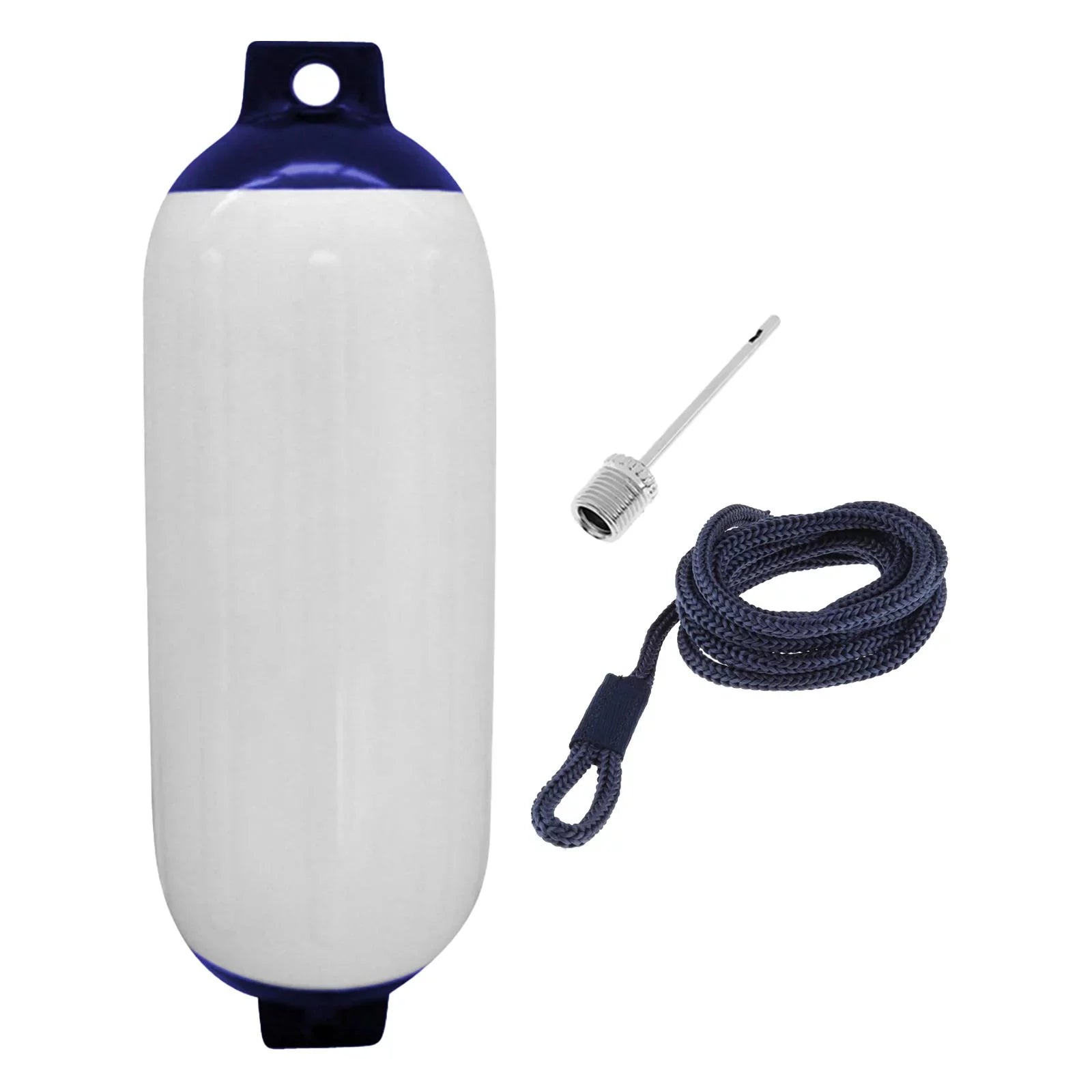 Collision Fenders,Boat Fenders Boat Nozzles,Boat Boat Bumper Speedboat with 4x16in,Marine Anti Fishing Fenders Fenders for Boats Protector Protection,Inflatable Set Rope Docking and Boat