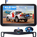 Camera Cam HD Reverse DoHonest 2 Play Backup Signal vision Monitor 1080P Car Auto-Switching Van Install 7-Inch: for Stable Plug Bluetooth Kit Channel Pickup Easy to Truck V Wireless and Night Camper