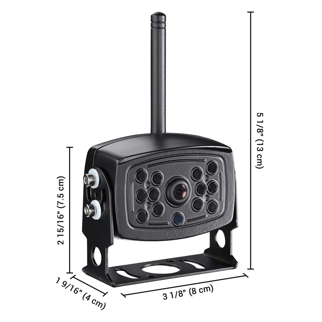 View Camper Backup Angle Wireless Truck Rear Signal iPhone Compatible Trailer WiFi Android RV Wide Yescom Digital Camera for with Waterproof