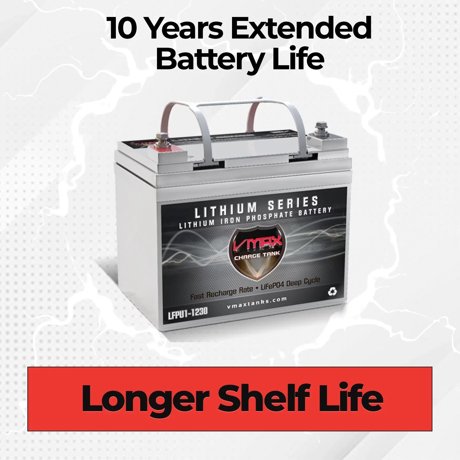 Iron built BMS for U1 Small Boats, LFPU1-1230 Canoe Drop-In-Ready Lithium Battery 30AH in LiFePO4 Group VMAX Lightweight (8.4LBS) Marine with 385Wh Inflatable Kayak ideal 12V