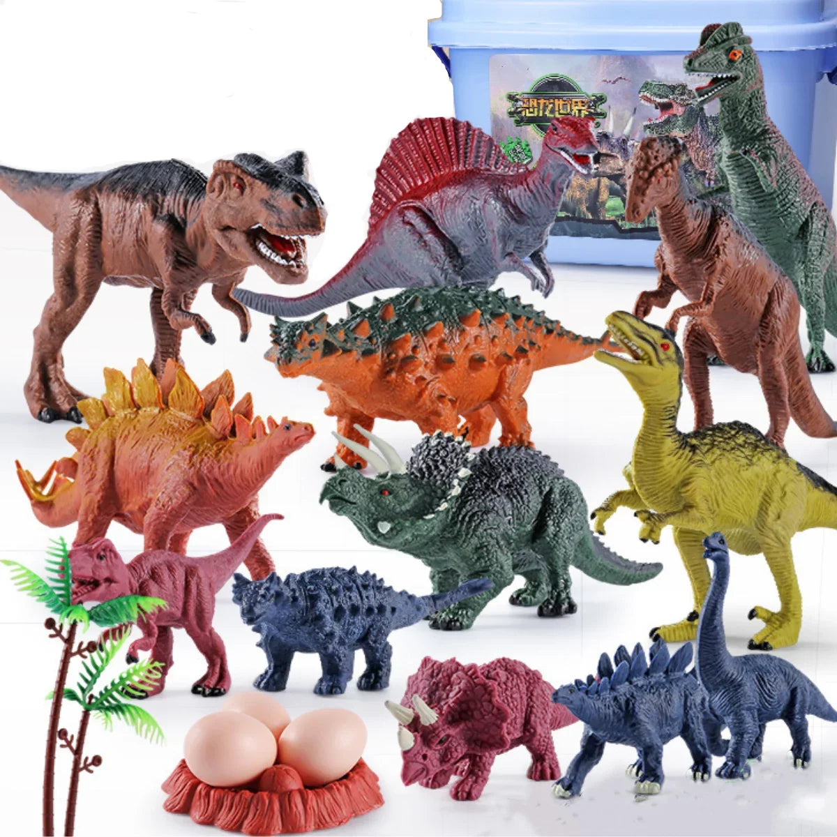 Kids,Large Old,68PCS Kids Girls Boys for 3-7 Toys Dinosaur Dinosaur T-Rex Toys Years Imoment Jumbo for Dinosaur for Lovers, Toys